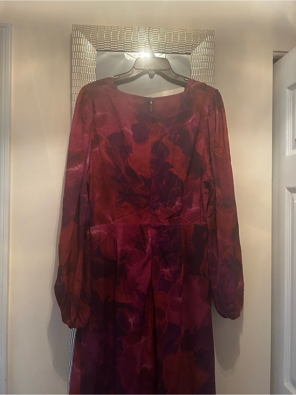 Showpo Fuchsia and Magenta Floral Midi Dress - Picture 5 of 5